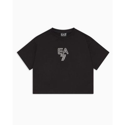 тениска,детски,тениски,ea7,emporio,armani,7g000042,af12503,short,sleeve,t,shirt,black