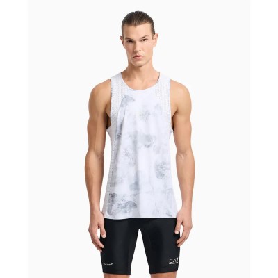 тениска,мъжки,тениски,ea7,emporio,armani,7m000042,af13802,sleeveless,t,shirt,white