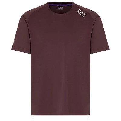 тениска,мъжки,тениски,ea7,emporio,armani,7m000064,af13802,short,sleeve,t,shirt,brown,u6278,(purple)