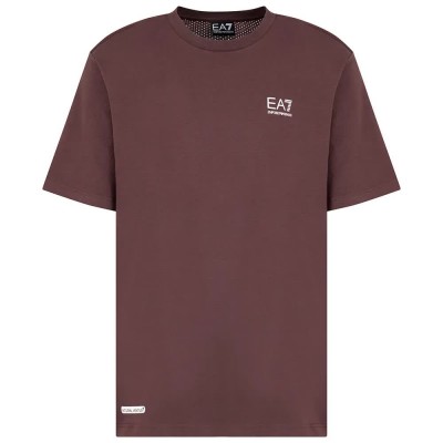 тениска,мъжки,тениски,ea7,emporio,armani,7m000124,af13956,short,sleeve,t,shirt,brown,u6278,(purple)
