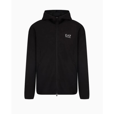блуза,мъжки,пуловери,ea7,emporio,armani,7m000127,af12501,full,zip,sweatshirt,black