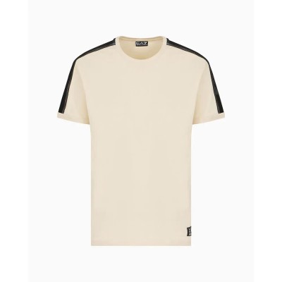 тениска,мъжки,тениски,ea7,emporio,armani,7m000138,af10375,short,sleeve,t,shirt,beige