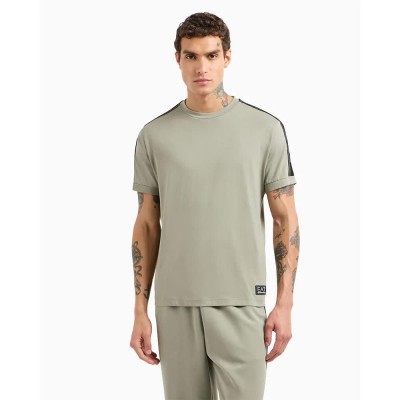 тениска,мъжки,тениски,ea7,emporio,armani,7m000138,af10375,short,sleeve,t,shirt,green,grey,(grey,u8058)