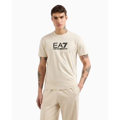 тениска,мъжки,тениски,ea7,emporio,armani,7m000224,af10375,short,sleeve,t,shirt,beige,m1013,(beige)