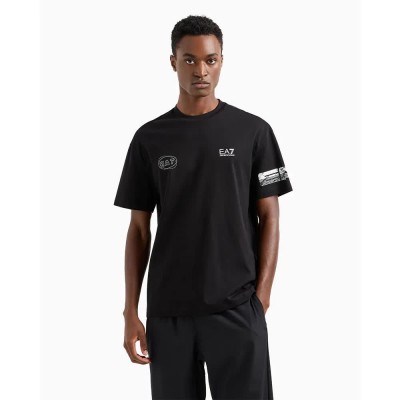 тениска,мъжки,тениски,ea7,emporio,armani,7m000302,af12874,short,sleeve,t,shirt,black