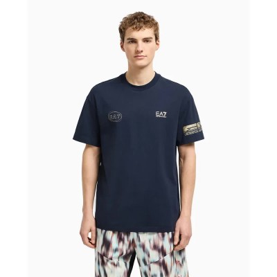 тениска,мъжки,тениски,ea7,emporio,armani,7m000302,af12874,short,sleeve,t,shirt,blue,(blue)