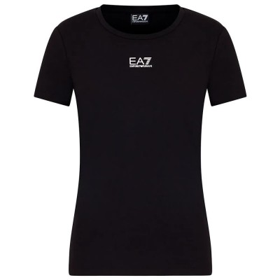 тениска,дамски,тениски,ea7,emporio,armani,7w000072,af12115,short,sleeve,t,shirt,black