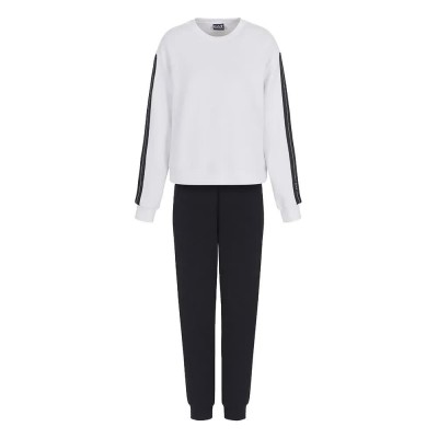 анцуг,дамски,анцузи,ea7,emporio,armani,7w000121,af12643,tracksuit,white