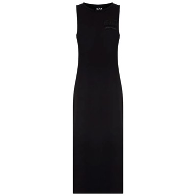 рокля,дамски,поли,и,рокли,ea7,emporio,armani,7w000180,af12484,sleeveless,midi,dress,black