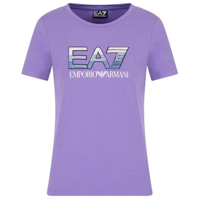 тениска,дамски,тениски,ea7,emporio,armani,7w000183,af10373,short,sleeve,t,shirt,violet