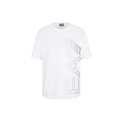 тениска,дамски,тениски,ea7,emporio,armani,7w000185,af10201,short,sleeve,t,shirt,white