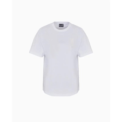 тениска,дамски,тениски,ea7,emporio,armani,7w000186,af10201,short,sleeve,t,shirt,white