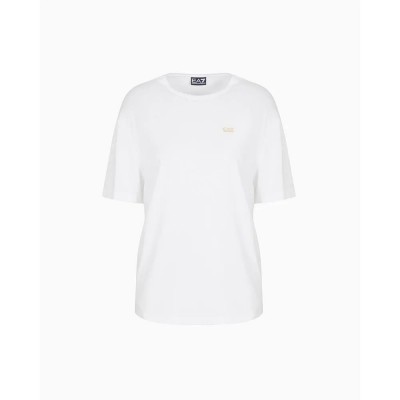 тениска,дамски,тениски,ea7,emporio,armani,7w000189,af13919,short,sleeve,t,shirt,white