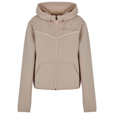 блуза,дамски,блузи,ea7,emporio,armani,7w000278,af12501,full,zip,sweatshirt,brown