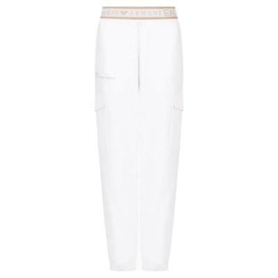 панталони,дамски,панталони,ea7,emporio,armani,7w000282,af12501,cargo,pants,white
