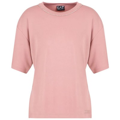 тениска,дамски,тениски,ea7,emporio,armani,7w000340,af12956,short,sleeve,t,shirt,pink