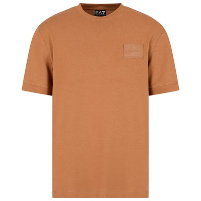 тениска,мъжки,тениски,ea7,emporio,armani,7x000014,af13741,short,sleeve,t,shirt,brown,u6186,(brown)