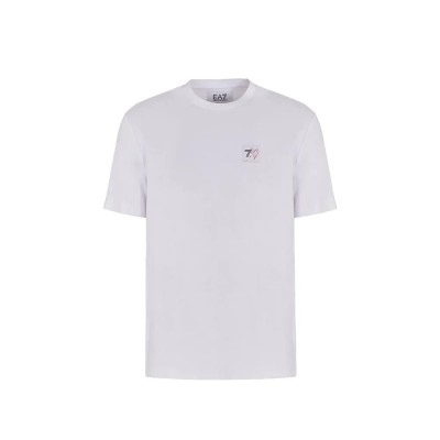 тениска,мъжки,тениски,ea7,emporio,armani,7x000041,af13862,short,sleeve,t,shirt,white