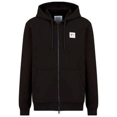 блуза,мъжки,пуловери,ea7,emporio,armani,7x000044,af12116,full,zip,sweatshirt,black