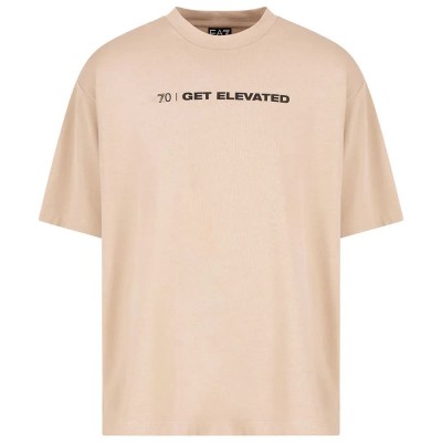 тениска,мъжки,тениски,ea7,emporio,armani,7x000082,af12957,short,sleeve,t,shirt,brown,(beige)