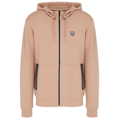 блуза,мъжки,пуловери,ea7,emporio,armani,8npm20,pj4ez,full,zip,sweatshirt,brown