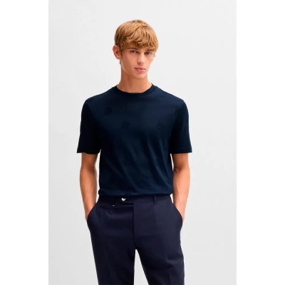 тениска,мъжки,тениски,boss,thompson,109,10269625,01,short,sleeve,t,shirt,dark,blue,(blue)