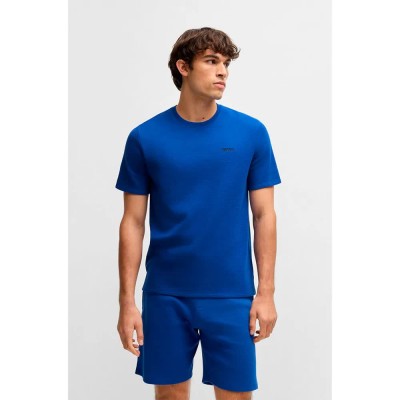 тениска,мъжки,пижами,boss,waffle,10269584,01,short,sleeve,pyjama,t,shirt,blue,(bright,blue)