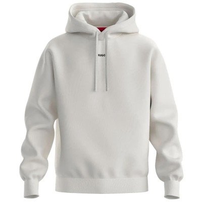суичър,мъжки,пуловери,hugo,dapo,10231445,01,hoodie,white,(natural)