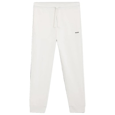 анцуг,мъжки,панталони,hugo,dayote232,10231445,01,sweat,pants,white,(natural)