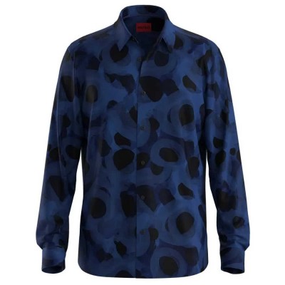 риза,с,дълъг,ръкав,мъжки,ризи,hugo,emero,long,sleeve,shirt,blue