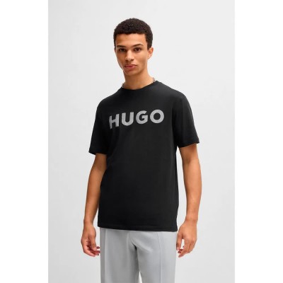 тениска,мъжки,тениски,hugo,dulivio,u244,10266462,01,short,sleeve,t,shirt,black