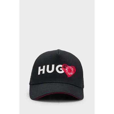 шапка,всички,шапки,hugo,marsel,valen,10269331,01,trucker,cap,black