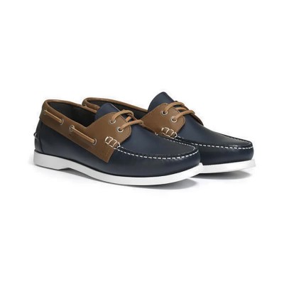 обувки,дамски,обувки,aigle,new,nubila,ltr,boat,shoes,marine,marron,(blue)