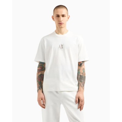 тениска,мъжки,тениски,armani,exchange,xm000363a,f12308u,short,sleeve,t,shirt,white