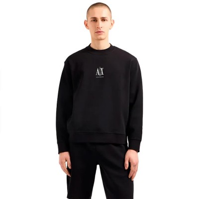 блуза,мъжки,пуловери,armani,exchange,xm000368a,f10818u,sweatshirt,black