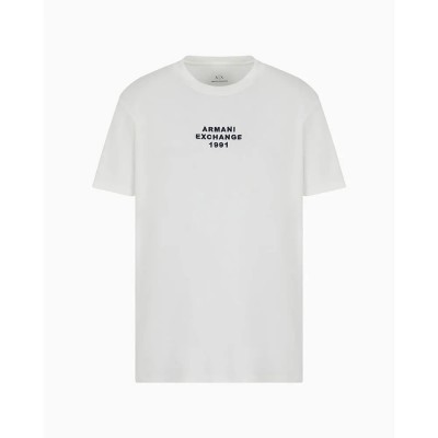 тениска,мъжки,тениски,armani,exchange,xm000540a,f10362u,short,sleeve,t,shirt,white,(off,white)