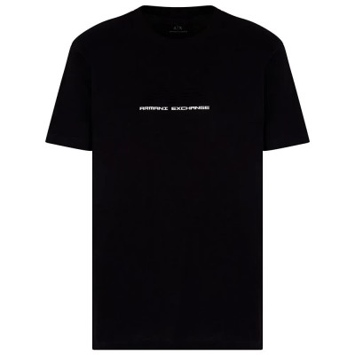 тениска,мъжки,тениски,armani,exchange,xm000544a,f10361u,short,sleeve,t,shirt,black