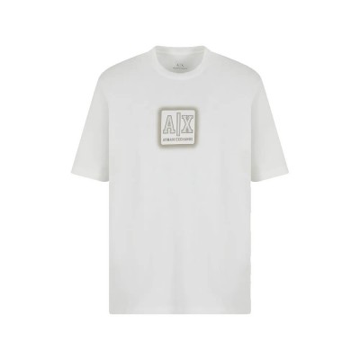 тениска,мъжки,тениски,armani,exchange,xm000545a,f10361u,short,sleeve,t,shirt,off,white,(white)