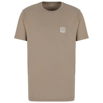 тениска,мъжки,тениски,armani,exchange,xm000546a,f10361u,short,sleeve,t,shirt,roasted,cashew,(beige)
