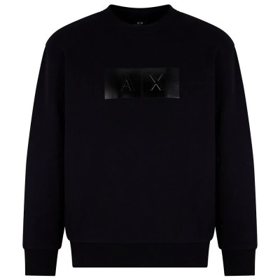 блуза,мъжки,пуловери,armani,exchange,xm000743a,f13047u,sweatshirt,black