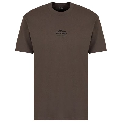 тениска,мъжки,тениски,armani,exchange,xm000761a,f12308u,short,sleeve,t,shirt,brown