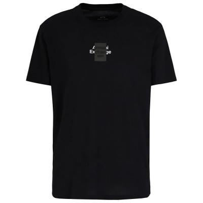 тениска,мъжки,тениски,armani,exchange,xm000767a,f12308u,short,sleeve,t,shirt,black