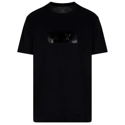 тениска,мъжки,тениски,armani,exchange,xm000786a,f10364u,short,sleeve,t,shirt,black