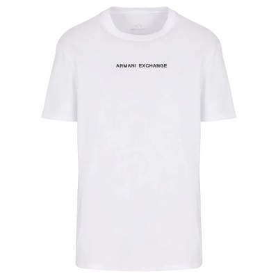 тениска,мъжки,тениски,armani,exchange,xm000787a,f12308u,short,sleeve,t,shirt,white