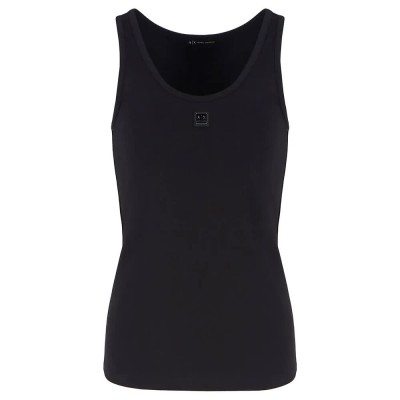 тениска,дамски,тениски,armani,exchange,xw000090a,f10805u,short,sleeve,t,shirt,black