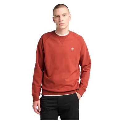 блуза,мъжки,пуловери,timberland,exeter,river,loopback,crew,neck,sweatshirt,burnt,henna,(orange)