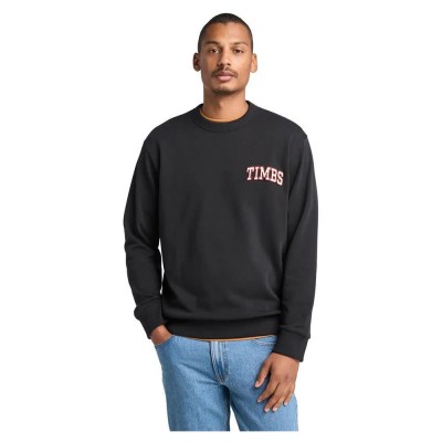 блуза,мъжки,пуловери,timberland,front,timbs,graphic,crew,neck,sweatshirt,black