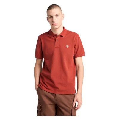 мъжки,блузи,с,яка,timberland,millers,river,pique,short,sleeve,polo,burnt,henna,(orange)