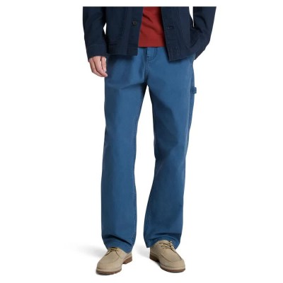 панталони,мъжки,панталони,timberland,rindge,washed,canvas,carpenter,pants,dark,denim,(blue)