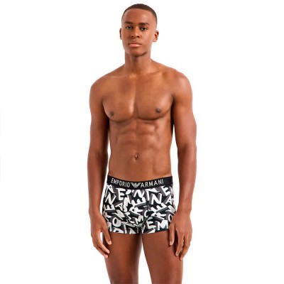 боксерки,мъжко,бельо,emporio,armani,em000232,af10794,boxers,black,(print,ea,black)